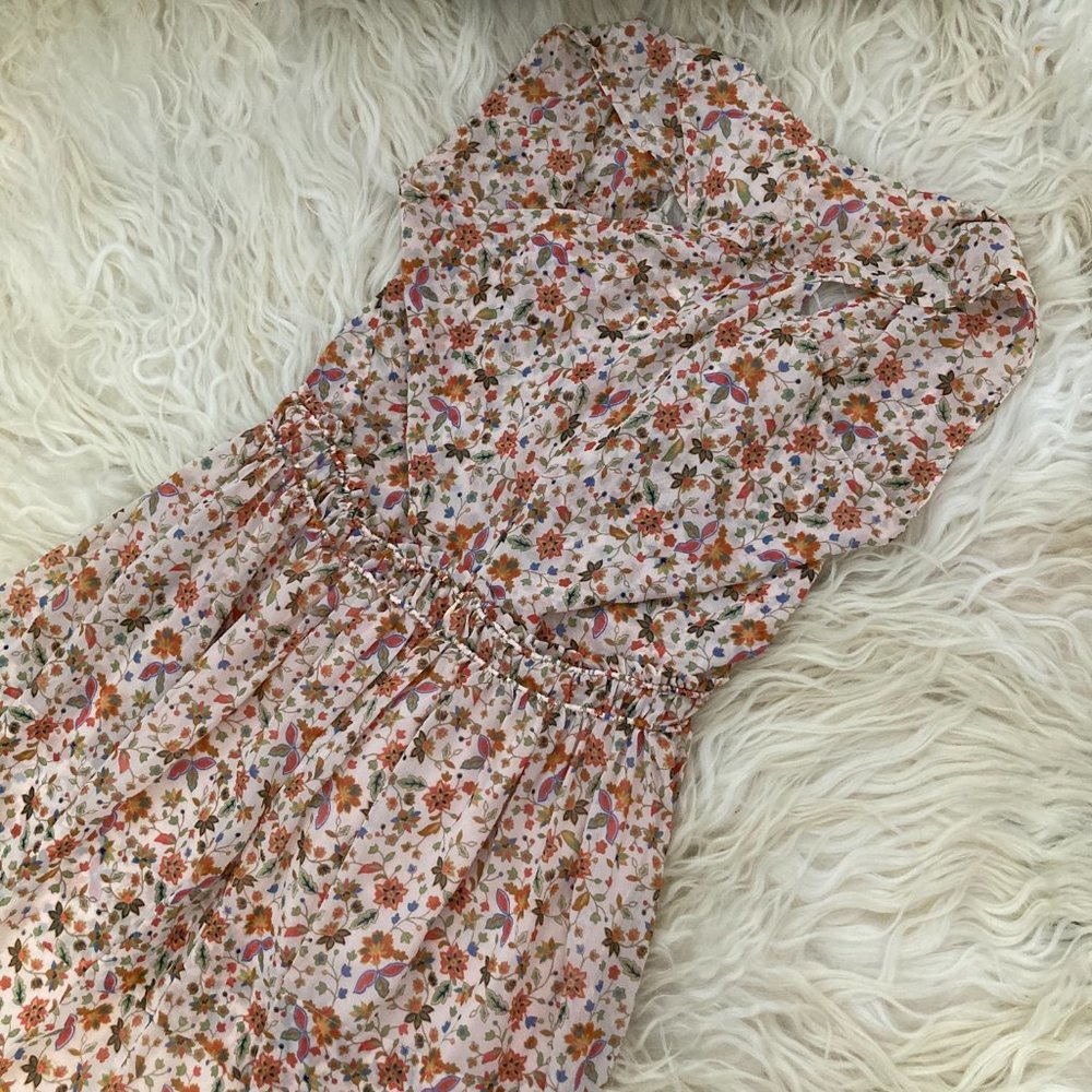 DEREK LAM Floral Print Knee-Length Dress - Picture 10 of 10